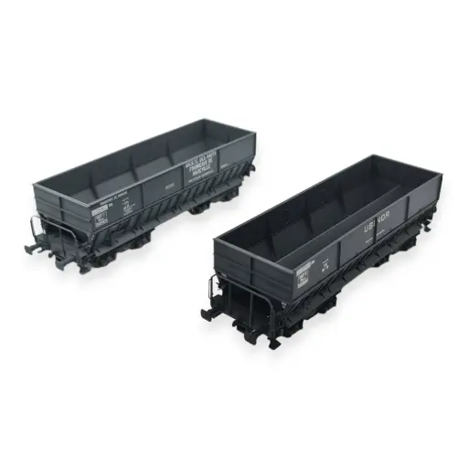 [LS31106] Set de 2 wagons minerais DM - LS Models 31106 - HO : 1/87 - SNCF - EP III