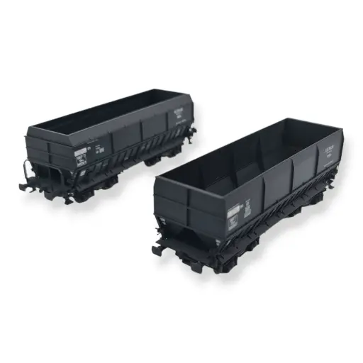 [LS31108] Set 2 wagons tombereaux DMH LS Models 31108 - HO : 1/87 - SNCF - EP III