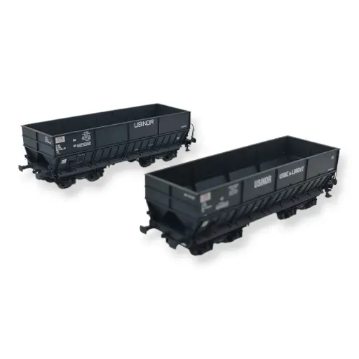 [LS31112] Set 2 wagons tombereaux LS Models 31112 - HO : 1/87 - SNCF - EP IV
