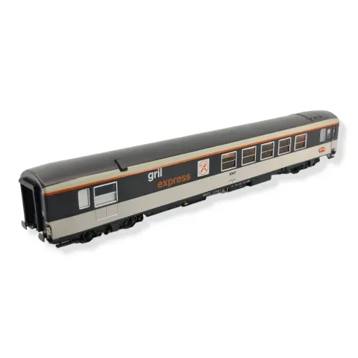 [LS40156.2] Voiture Vru "Grill Express" livrée Corail - LS MODELS 40156.2 - SNCF - HO 1/87 - EP IV