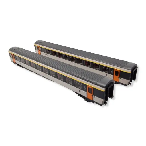 [LS40997] Set 2 Voitures Corail VTU - Ls Models 40997 - HO 1/87 - SNCF - EP IV / V