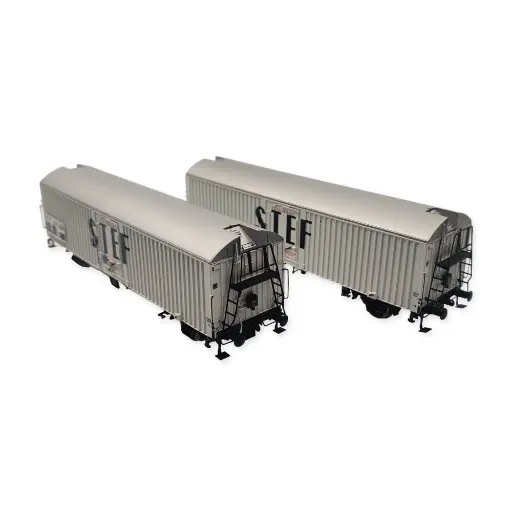 [LS30224] Set 2 wagons réfrigérants STEF - Ls Models 30224 - HO 1/87 - SNCF - EP IV