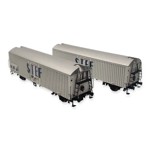 [LS30236] Set 2 wagons réfrigérants STEF - Ls Models 30236 - HO 1/87 - SNCF - EP III