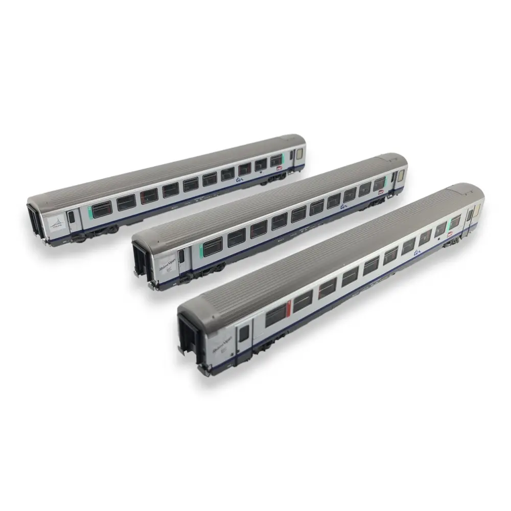LS Models 41204 Set de 3 voitures VTU A8/B91/B91, Interloire origine