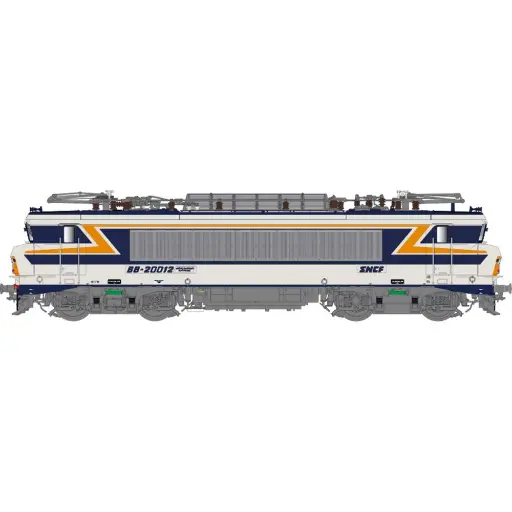 [LS11698] Locomotive électrique BB 20012, livrée gris argent bleu, TEN/chamois 432, plaques, dépôt Strasbourg - LS Models 11698 - HO 1/87 - SNCF - Ep IV - Digital - 3R