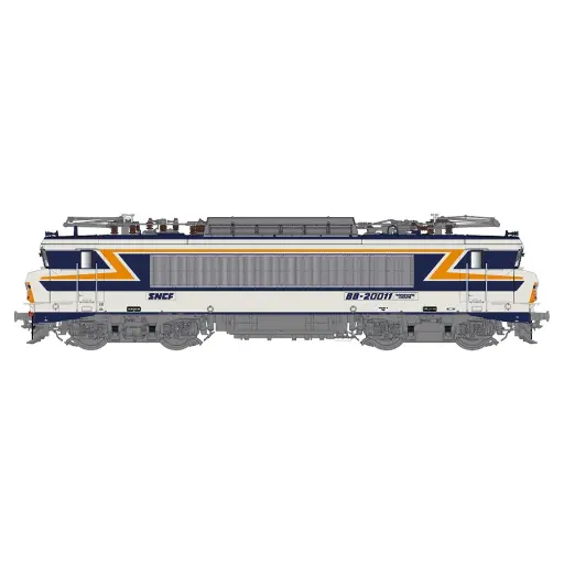 [LS11699S] Locomotive électrique BB 20011, livrée gris argent bleu, TEN/chamois 432, plaques, dépôt Strasbourg - LS Models 11699S - HO 1/87 - SNCF - Ep IV - Digital sound - 3R