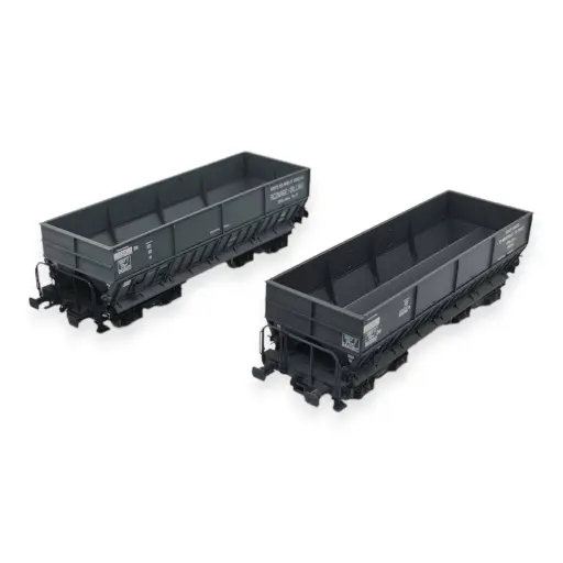 [LS31105] Set de 2 wagons trémies Redange-Dilling DM - LS Models 31105 - HO : 1/87 - SNCF - EP III