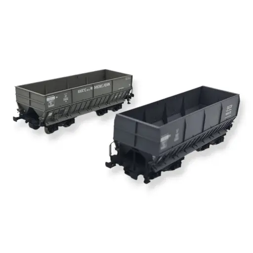 [LS31109] Set 2 wagons tombereaux - LS Models 31109 - HO : 1/87 - SNCF - EP III
