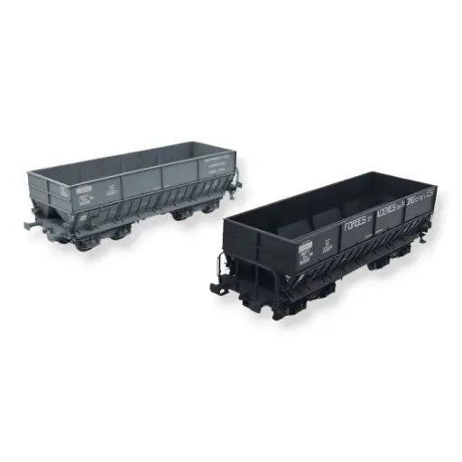 [LS31110] Set 2 wagons tombereaux - LS Models 31110 - HO : 1/87 - SNCF - EP III