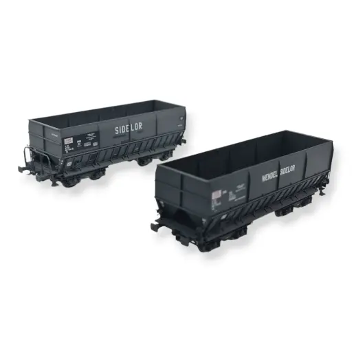 [LS31111] Set 2 wagons tombereaux LS Models 31111 - HO : 1/87 - SNCF - EP IV