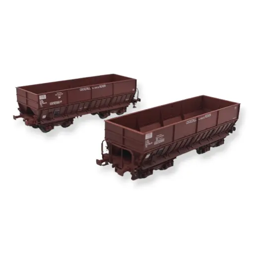 [LS31114] Set 2 wagons tombereaux - LS Models 31114 - HO : 1/87 - SNCF - EP IV