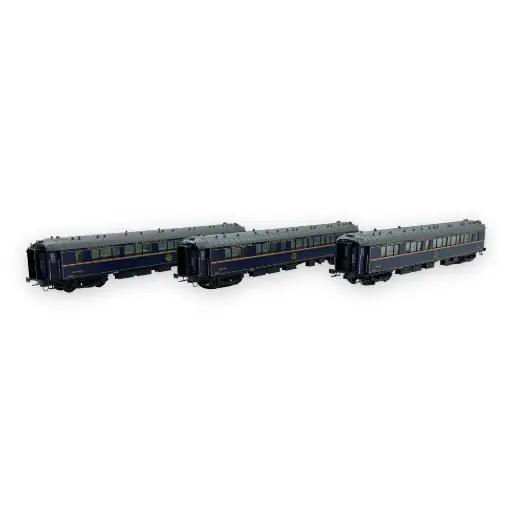 Set de 3 voitures lits WL S3 - LS Models 49320 - HO 1/87 - CIWL - Ep IV - 2R