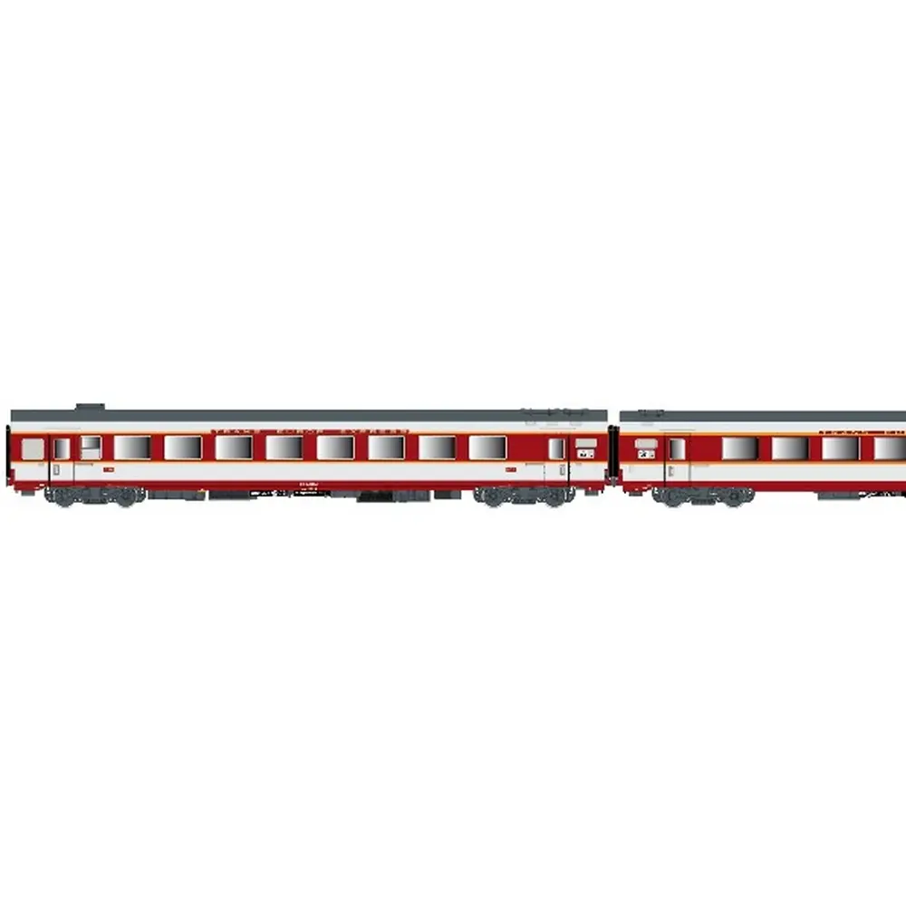 Voiture GC A2t6u Euraffaire bordeaux/béton | LS Models 40117