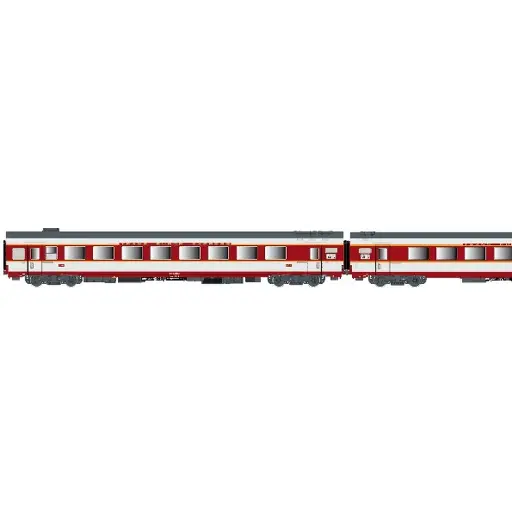 [LS40082AC] Set de 3 voitures voyageurs grand confort "Capitole" A3rtux + A8tu + A8u - LS Models 40082AC - HO 1/87 - SNCF - Ep IV - 3R