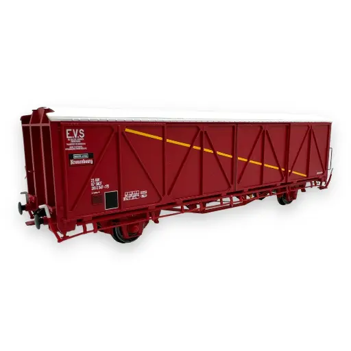 [LS30673] Wagon couvert EVS Hbis parois renforcées "Kronenbourg" - LS Models 30673 - HO 1/87 - SNCF - Ep IV/V - 2R