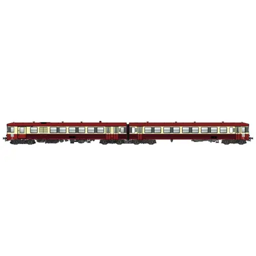 [LS10064] Autorail diesel EAD X4691-XR8688 - LS Models 10064 - HO 1/87 - SNCF - Ep V/VI - Analogique - 2R