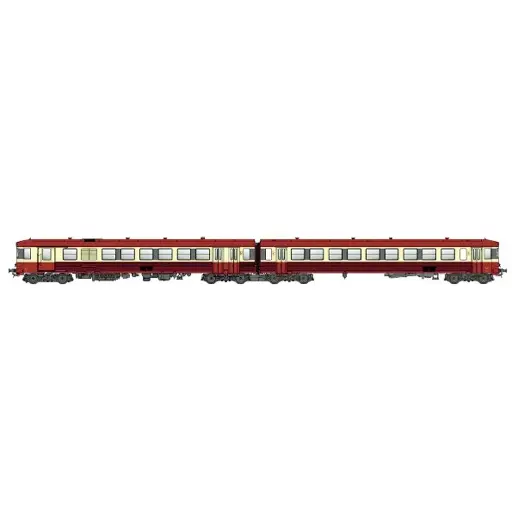 [LS10563] Autorail diesel EAD X4696-XR8693 - LS Models 10563 - HO 1/87 - SNCF - Ep V - Analogique - 3R