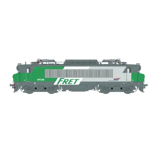 [LS11202S] Locomotive électrique BB 7219, livrée FRET, dépôt de Bordeaux - LS models 11202S - HO 1/87 - SNCF - Ep.V-VI - DCC Sound - 2R