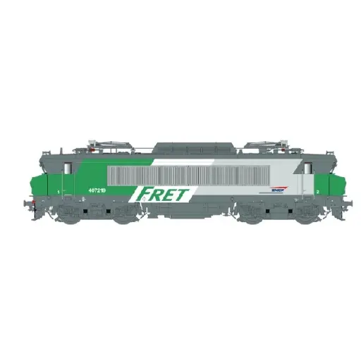 [LS11702] Locomotive électrique BB 7219, livrée FRET, dépôt de Bordeaux - LS Models 11702 - HO 1/87 - SNCF - Ep V-VI - Analogique - 3R