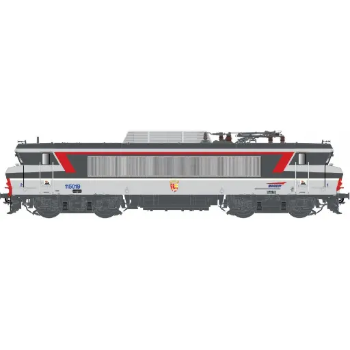 [LS10479] Locomotive électrique BB 15019, livrée Corail+, blason de Montigny les Metz - LS Models 10479 - HO 1/87 - SNCF - Ep IV-V - Analogique - 2R
