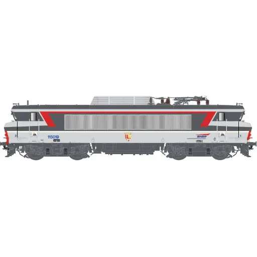 [LS10979S] Locomotive électrique BB 15019, livrée Corail+, blason de Montigny les Metz - LS Models 10979S - HO 1/87 - SNCF - Ep IV-V - Digital sound - 3R