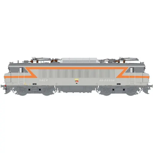 [LS11605S] Locomotive électrique BB 22356, livrée gris béton/orange, blason Lorient, Rennes - LS Models 11605S - HO 1/87 - SNCF - Ep IV - Digital sound - 3R