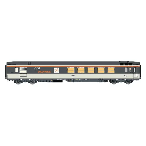 [LS40145] Voiture restaurant "Gril express" - LS Models 40145 - HO 1/87 - SNCF - EP IV-V