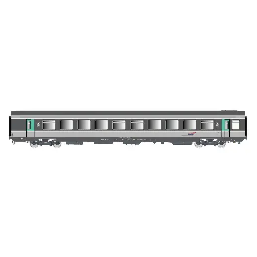 [LS40606] Voiture voyageurs Vtu B10rtu - LS Models 40606 - HO 1/87 - SNCF - EP V