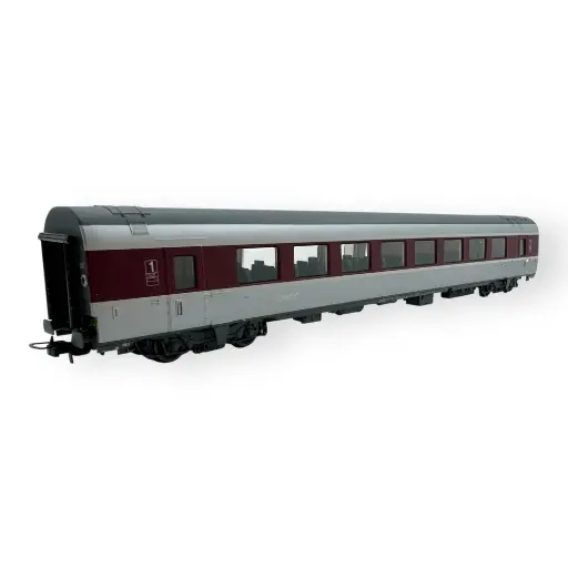 [CZLS40117] Voiture GC A2t6u Euraffaire bordeaux/béton, logo nouilles - LS Models 40117 - HO 1/87 - SNCF - Ep V - 2R
