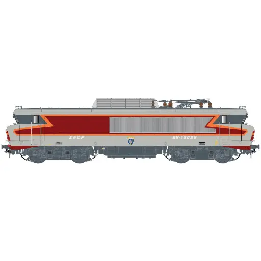 [LS10480S] Locomotive électrique BB 15028, livrée Arzens, dépôt de Strasbourg - LS Models 10480S - HO 1/87 - SNCF - Ep IV-V - Digital sound - 2R