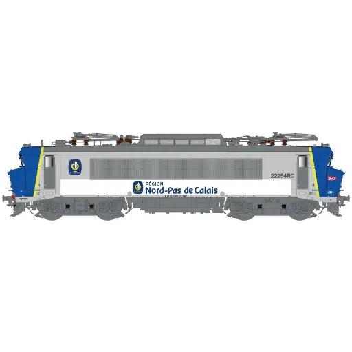 [LS10441] Locomotive électrique BB 22254RC, livrée Nord-Pas de Calais, dépôt de Lens - LS Models 10441 - HO 1/87 - SNCF - Ep VI - Analogique - 2R