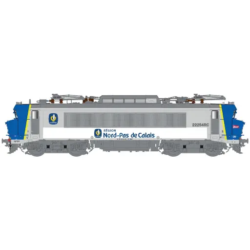 [LS10941S] Locomotive électrique BB 22254RC, livrée Nord-Pas de Calais, dépôt de Lens - LS Models 10941S - HO 1/87 - SNCF - Ep VI - Digital sound - 3R