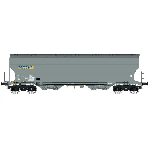 [LS30594] Wagon céréaliers Tagpps - SNCF - LS Models 30594 - HO 1/87 - Ep VI - 2R
