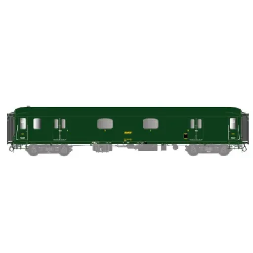 [LS31207] Fourgon Rapide Nord - LS MODELS 31207 - SNCF - HO 1/87 - EP IV