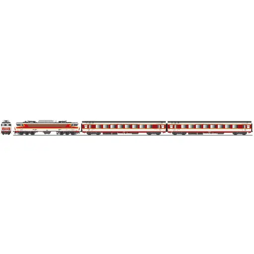 [LS11002DC] Coffret Train "Aquitaine" Grand Confort - LS MODELS 11002DC - SNCF - HO 1/87 - EP IV - ANALOGIQUE