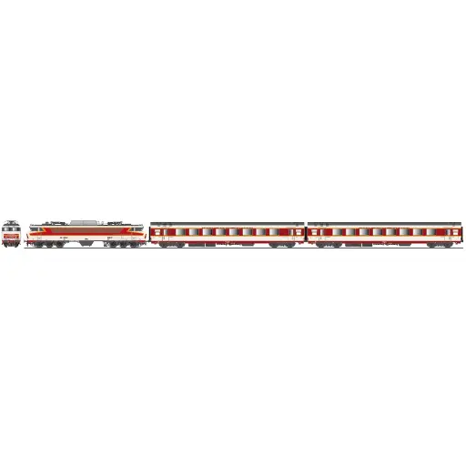 Autorail électrique LS Models 17203DC – RABe 525 BLS / Westside, échelle HO, Blanc, Neuf
