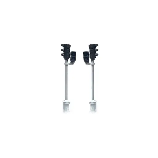 [MA883003] Lot 2 Sémaphores pour piétons & voitures HO 1/87ème MAFEN 883003 | Fonctionnels