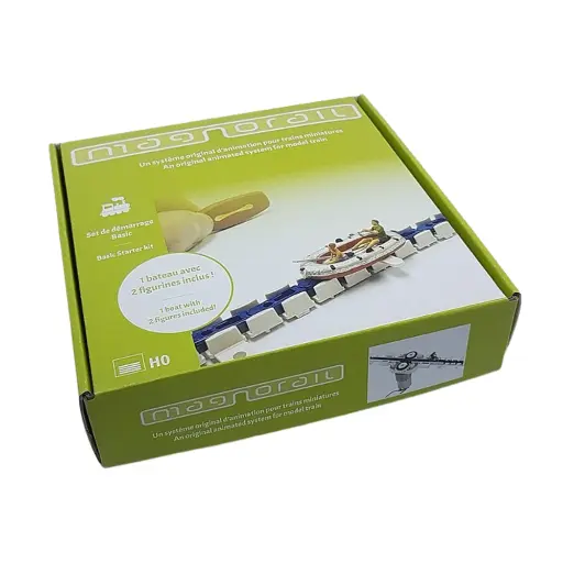 [MALV-1] Set de démarrage - Magnorail LV-1 - HO 1/87 - 1 bateau + 2 figurines
