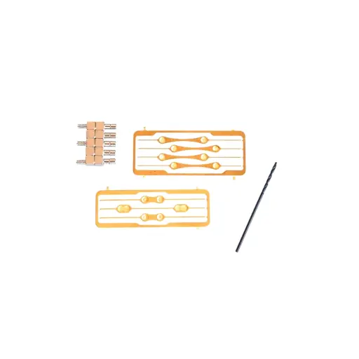 [MAES-1] Pack de curseurs & aimants Magnorail ES-1 - HO / N / Z / TT - pour véhicules