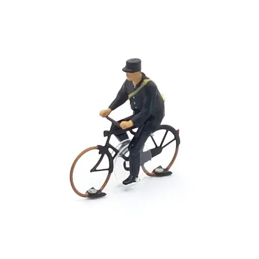 [MAKKh-1] Cycliste facteur des années 60 Magnorail KKh-1 - HO 1/87 - déjà assemblé