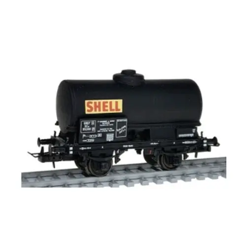 [MA4529] Wagon-citerne "SHELL" - Makette 4529 - HO 1/87 - SNCF - 2R - EP III