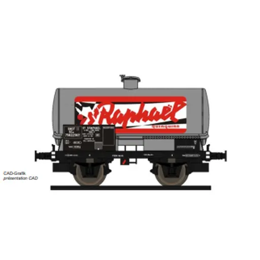 [MA4533] Wagon citerne "St Raphael" - Makette 4533 - HO 1/87 - SNCF - SNCF - EP III - 2R