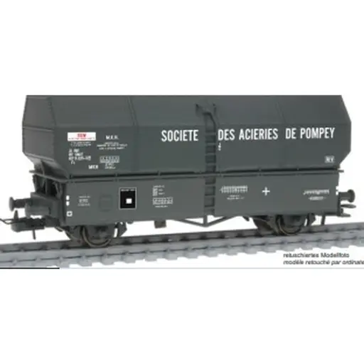 SET DE 2 WAGONS PORTES AUTOS TA52 GEFCO SNCF - ROULEMENTS