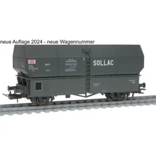 [MA4781.5] Wagon Trémie SOLLAC - Makette 4781.5 - HO 1/87 - SNCF - EP IV - 2R