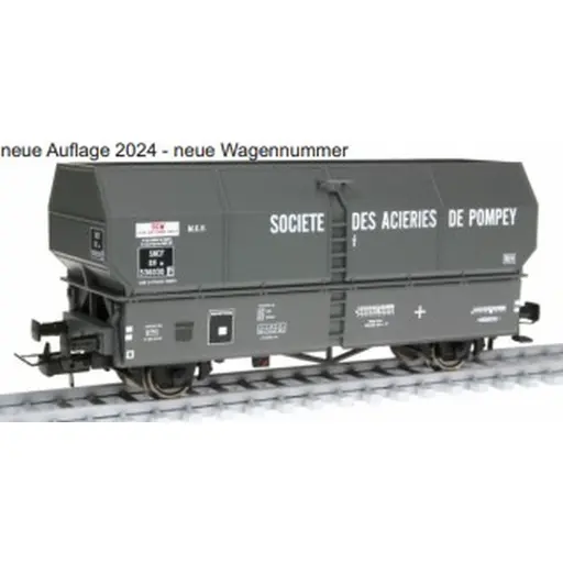 [MA4787.1] Wagon trémie POMPEY - Makette 4787.1 - HO 1/87 - SNCF - EP III - 2R