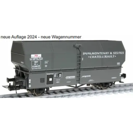 [MA4788.1] Wagon Trémie MONTENAY - Makette 4788.1 - HO 1/87 - SNCF - EP III - 2R