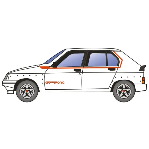 [MA8075] Citroën Visa GT Tonic - Makette 8075 - HO 1/87