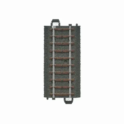 [MA24077] Rail droit ballasté 77,5 mm code 83 voie C - Märklin 24077 - HO 1/87 - 3R