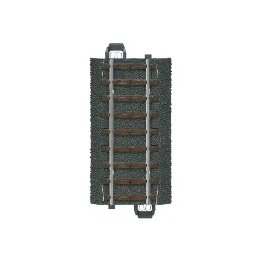 [MA24071] Rail droit ballast amovible 70,8 mm code 83 voie C - Märklin 24071 - HO 1/87 - 3R