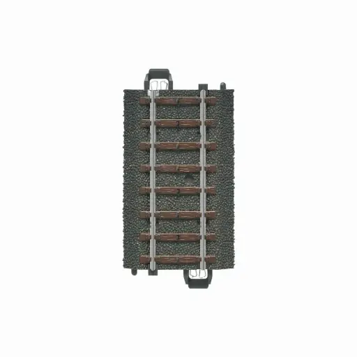 [MA24064] Rail droit ballasté 64,3 mm code 83 voie C - Märklin 24064 - HO 1/87 - 3R